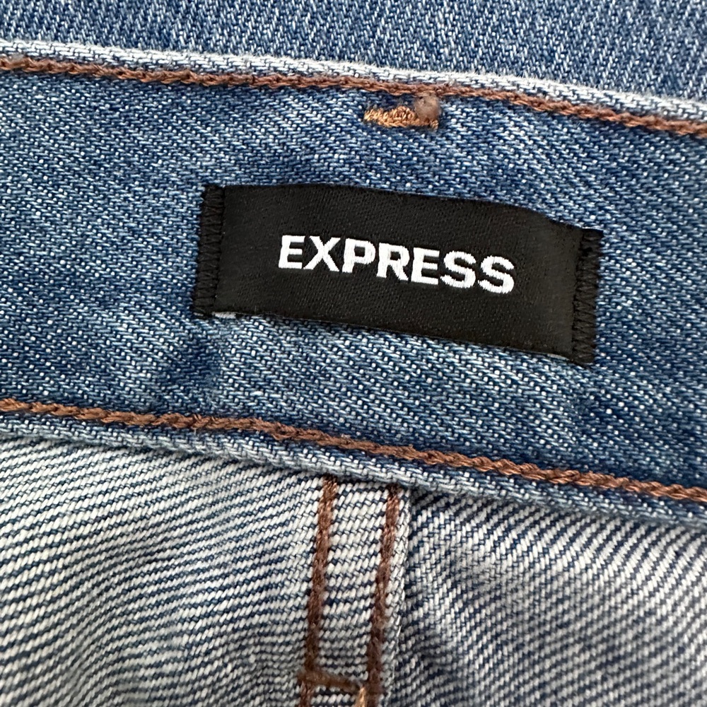 Express Straight Ankle High Rise - Picture 4 of 5